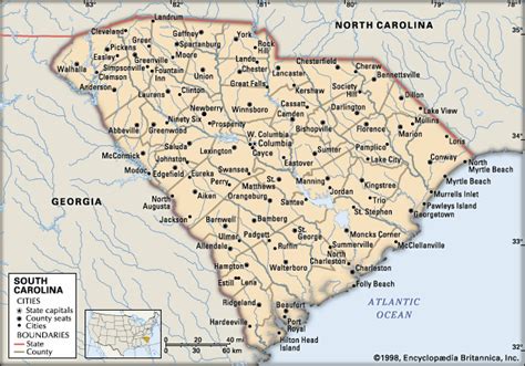 South Carolina Cities Kids Encyclopedia Childrens