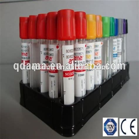China Lab Disposable Bd Vacutainer PET Glass Vacuum Blood Collection