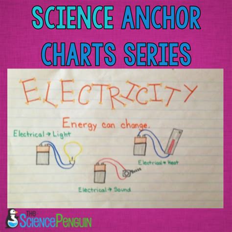Physical Science Anchor Charts — The Science Penguin
