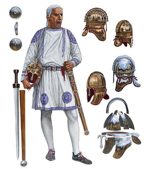 Legionary Commander Ad 337 Seán Óbrógáin Roman Warriors Roman