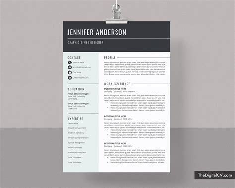 Download from a cv library of 229 free uk cv templates in microsoft word format. Basic And Simple Resume Template 2019-2020, Cv Template ...