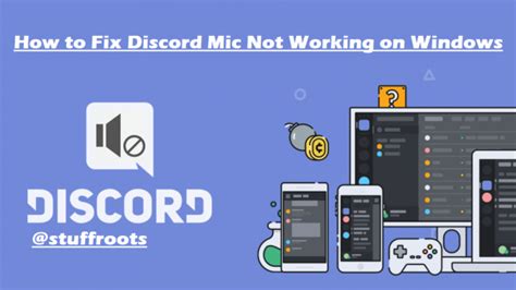 I can hear everyone just fine and it's not a faulty mic because. Discord Mic Not Working | Stuffroots
