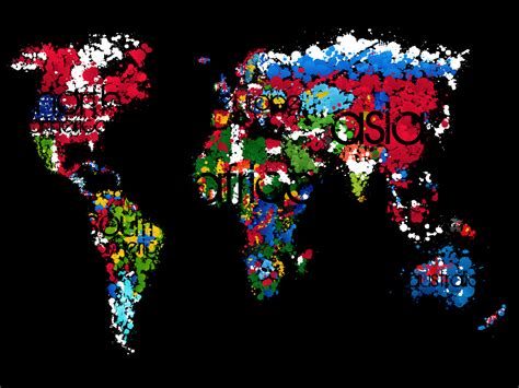 World Map Screensaver Wallpaper Wallpapersafari