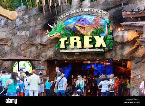 T Rex Restaurant Downtown Disney Disney World Orlando Florida Stock