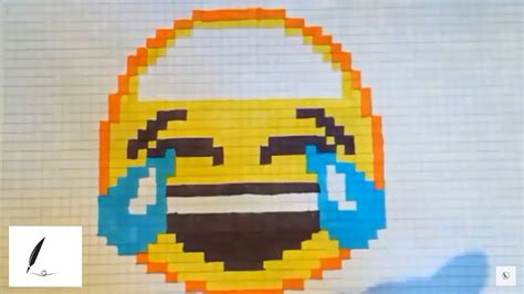 Pixel Art Smiley Qui Pleure