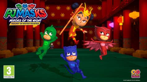 “pj Masks Heroes Of The Night Mischief On Mystery Mountain” Adds All