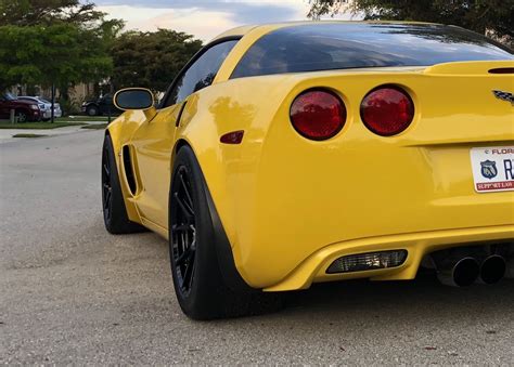 Sharads C6 Corvette Z06 On Forgeline One Piece Forged Monoblock Gs1r