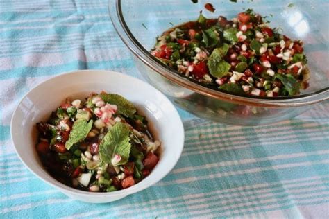 Vegan Spicy Turkish Salsa Ezme Salata Salad Recipe Dobbernationloves