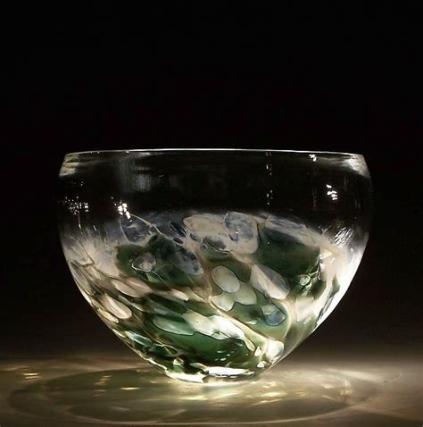 Ocean Bowl Caleb Nichols Art Glass Bowl Artful Home Glass Sculpture Art Glass Bowl Art