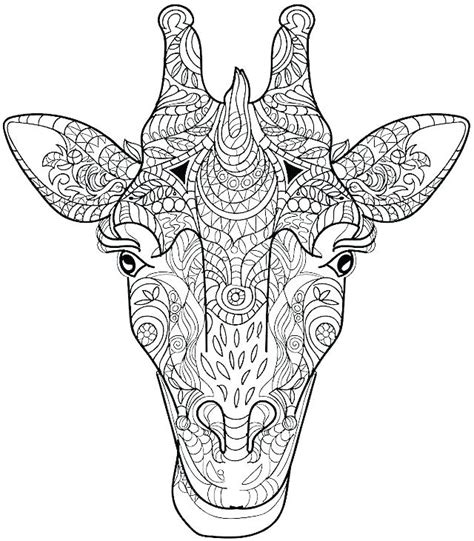 Detailed Animal Coloring Pages For Adults at GetColorings.com | Free