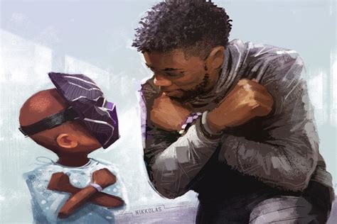 Disney Rinde Homenaje A Chadwick Boseman Con Mural De Black Panther