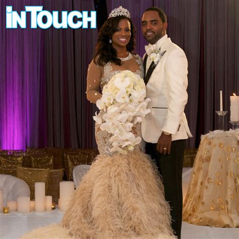 See Kandi Burruss And Todd Tuckers First Wedding Photo E Online Ca