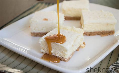 Salted Caramel Cheesecake Bars — The Indulgent Way To End