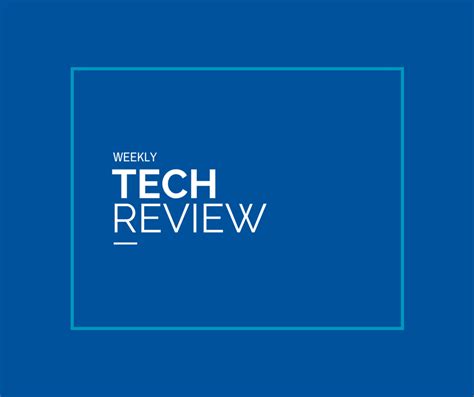 20 March 2015 Friday Tech Review