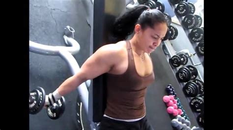 Best Indonesian Female Bodybuilder Gym Workouts Youtube