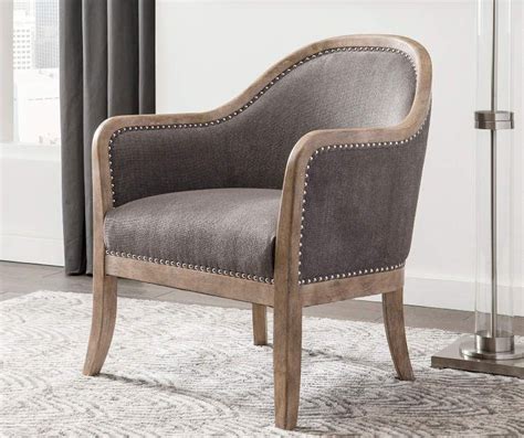 They could be great while resting outdoors for distinct alibaba offers you a variety of beach chairs big lots for the best prices and you would simply be amazed looking at the vast collection available. Engineer Taupe Accent Chair in 2020 | Brown accent chair ...