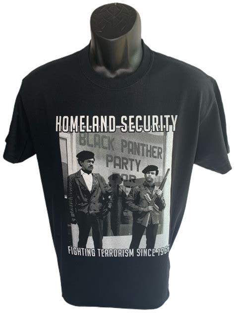 Black Panther Party T Shirt Turf Gear