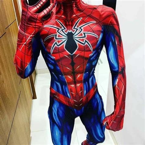 24 7 friendly customer service ultimate spiderman costume one piece jumpsuit adult cosplay