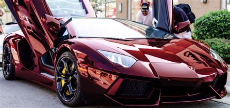 How to use chrome vinyl. Lamborghini Aventador Gets Chrome Red Wrap - autoevolution