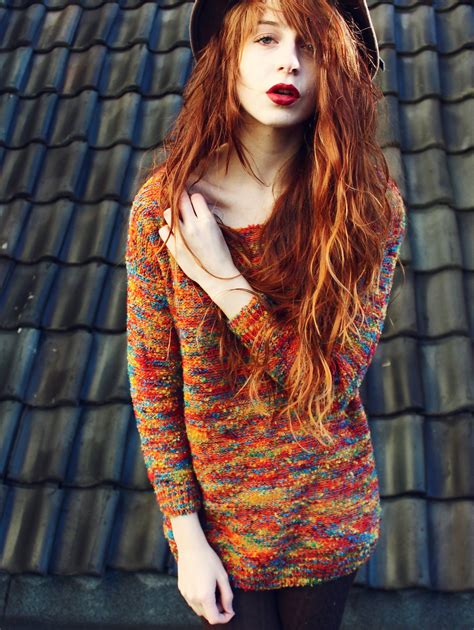 Nadia Esra Indie Fashion Gorgeous Redhead Female Inspiration