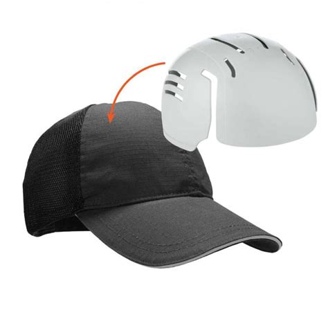 skullerz 8946 standard baseball cap and bump cap insert ergodyne