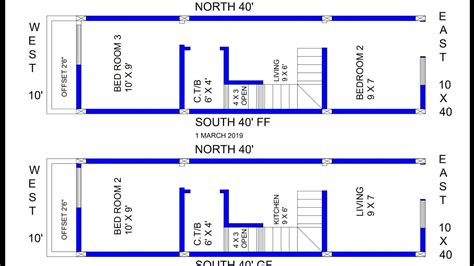 10 X 40 House Floor Plans Floorplansclick