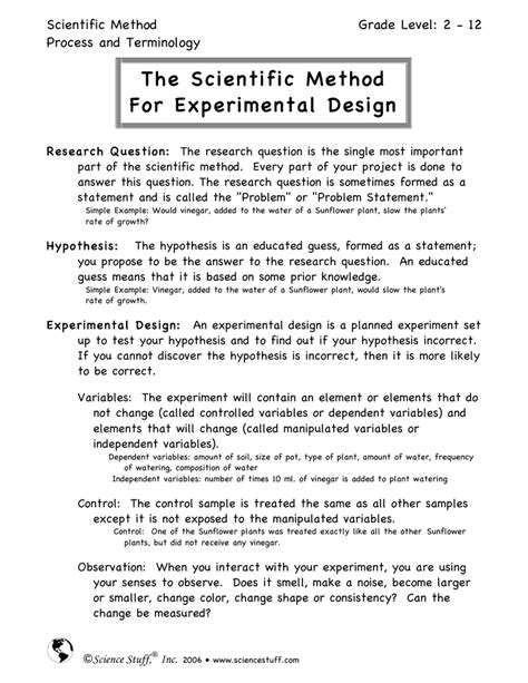 A broad outline on experimental research method with example. The Scientific Method For Experimental Design