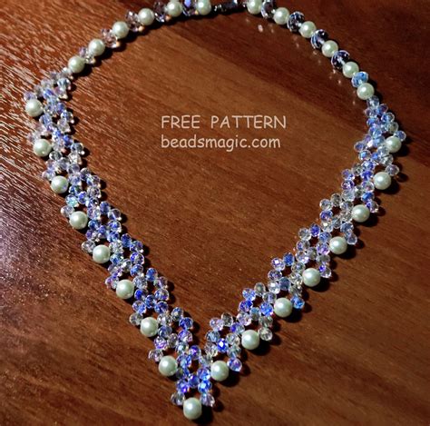 Free Pattern For Necklace Evita Beads Magic