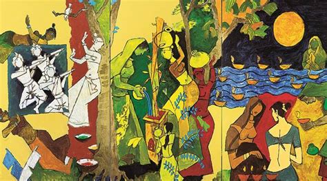 Controversial Paintings Of Deities Censored In Mumbai Indian Art News
