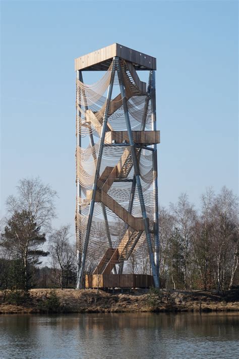 Observation Tower By Ateliereen Architecten Overlooks Pine