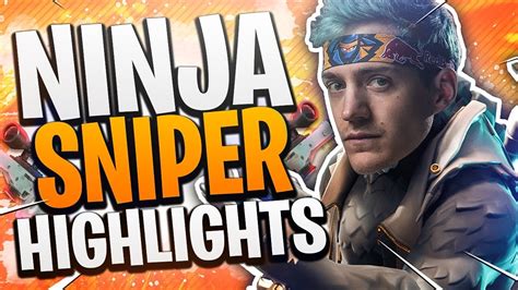 Ninja Sniper Compilation Fortnite Ninja Best Moments Crazy Clip