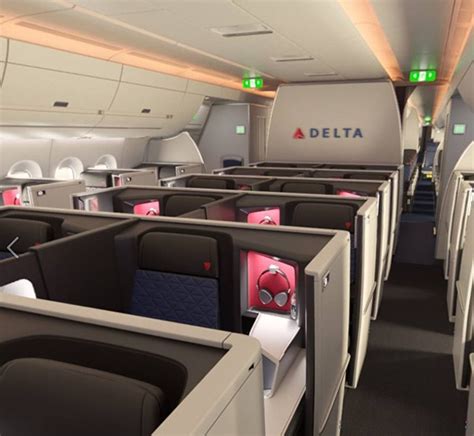 Delta Air Lines Airbus A350 Delta One Private Business Class Suites