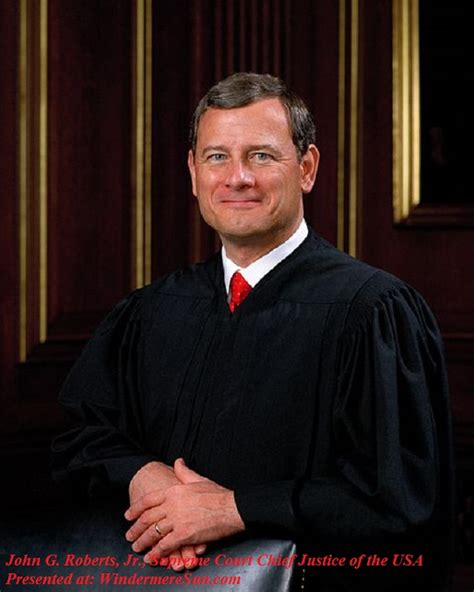 Den chief justice of malaysia ( malay : Supreme Court Chief Justice John G. Roberts Rebuked ...