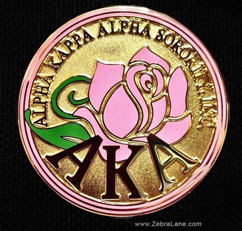 Aka Rose Round Lapel Pin Alpha Kappa Alpha Ts Alpha Kappa Alpha