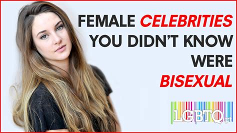 female celebrities you didn t know were bisexual youtube