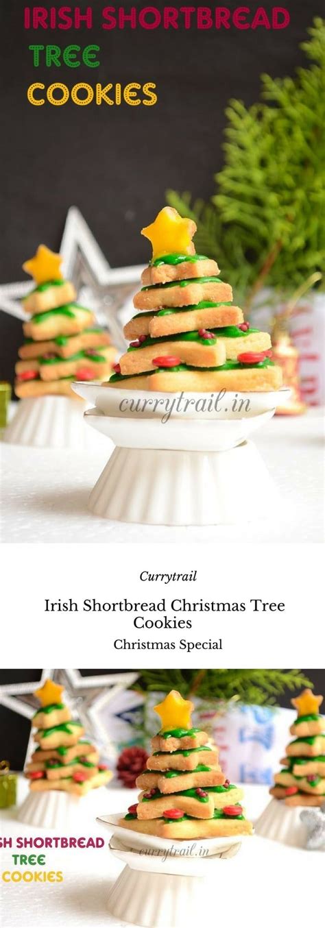 Polvorones de cacahuate (mexican peanut shortbread cookies) recipe. Irish Shortbread Christmas Tree Cookies (With images ...