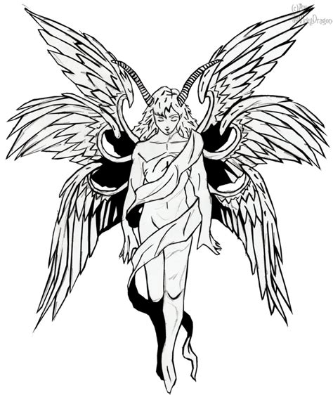 Fallen Angel Lucifer Svg File For Cricut Angel Illustration Digital Art