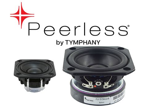 Peerless By Tymphany Speaker Drivers Available Worldwide From Digi Key