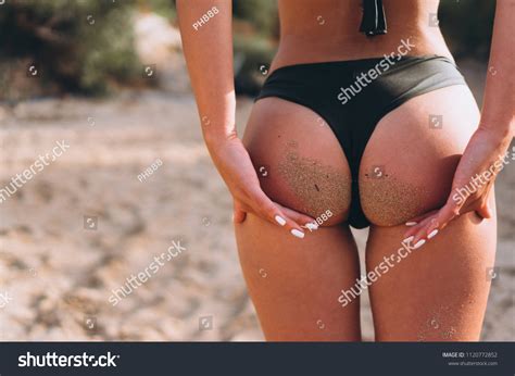 Sexy Sandy Woman Butt Stock Photo Shutterstock