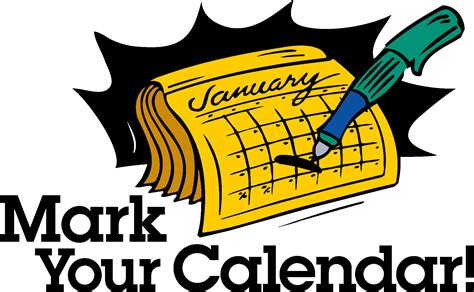 Mark Your Calendar Clipart Free Free Download On Clipartmag