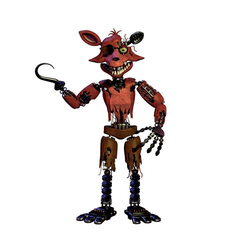 Fnaf 2 Withered Foxy By Emil Inze On Newgrounds