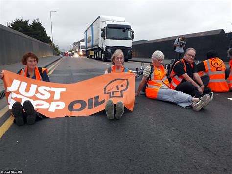 Eco Mob Cause Chaos At Oil Terminals Police Make 20 Arrests As Climate