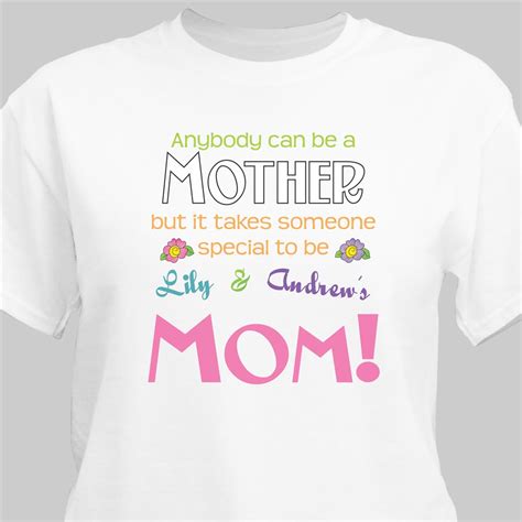 personalized mom t shirt mother s day ts tsforyounow