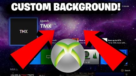 How To Get A Custom Background On Xbox One No Usb Required Youtube