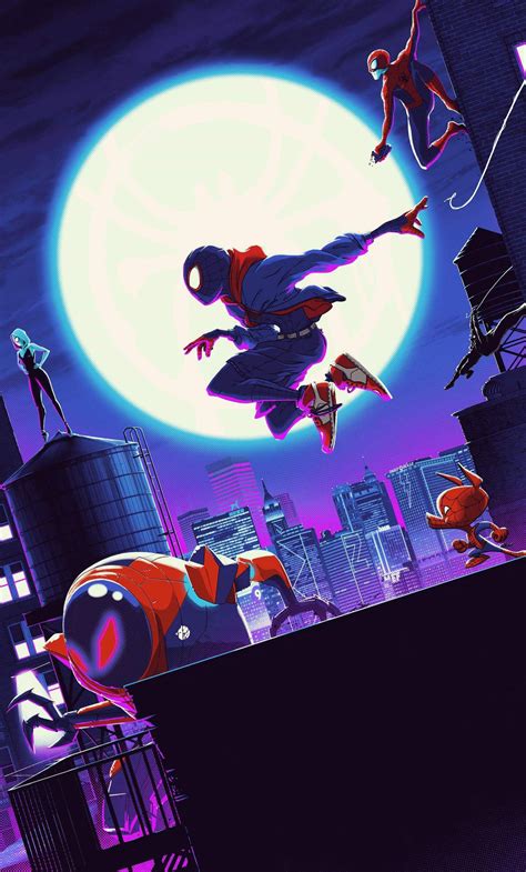 1280x2120 Spiderman Into The Spider Verse Cool Art Iphone 6 Hd 4k