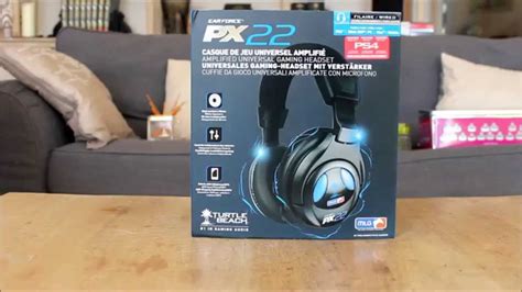 Unboxing Presentation Casque Turtle Beach Px Ear Force Youtube