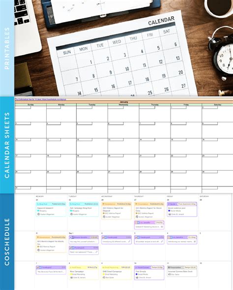 The Best Content Calendar Template To Organize The Ye