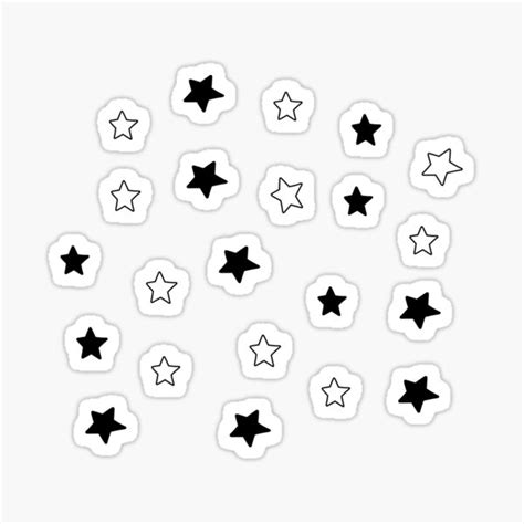 Cute Aesthetic Stickers Black And White Thrnhrwle 2exm Brielle