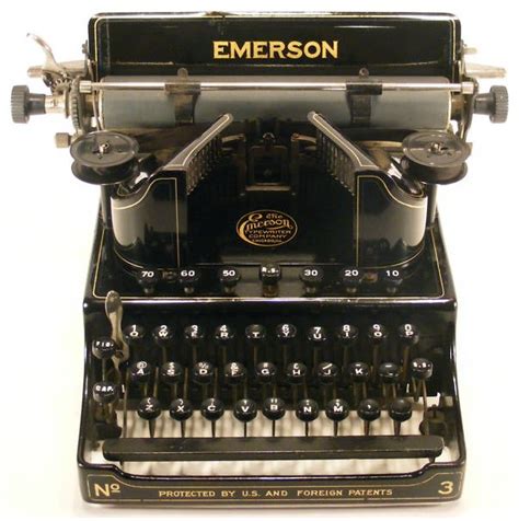 Oztypewriter The Emerson The Enigma Of Typewriters