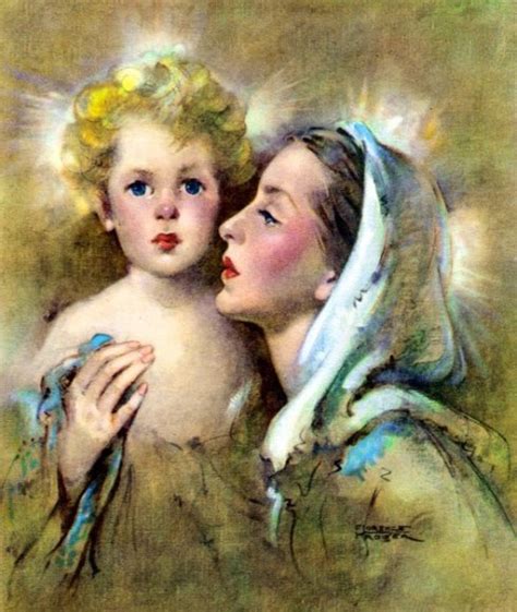 Images Pieuses La Vierge Et Enfant Page